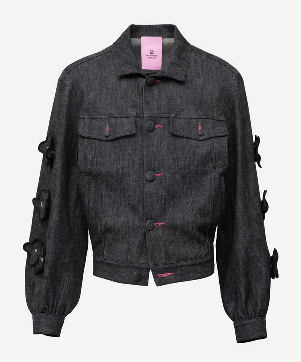 nori enomoto&times;anrealage homme DENIM JACKET 詳細画像 BLACK 4