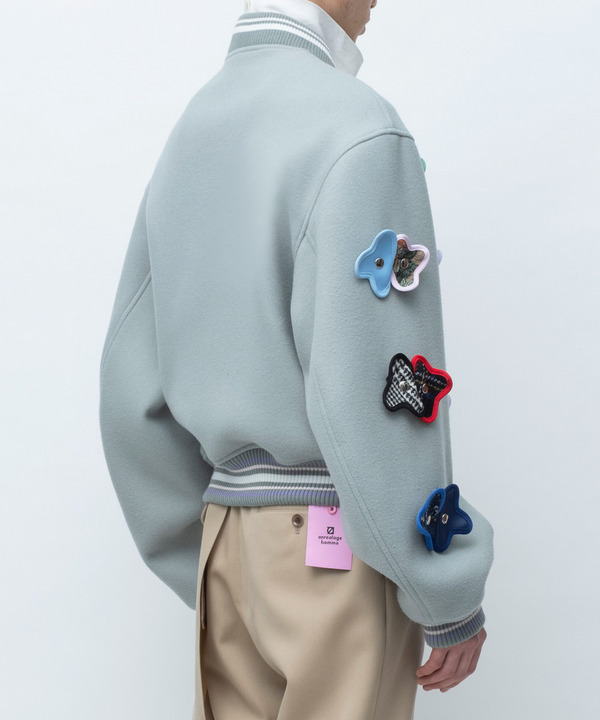 nori enomoto&times;anrealage homme STADIUM JUMPER 詳細画像 BLUE GRAY 4