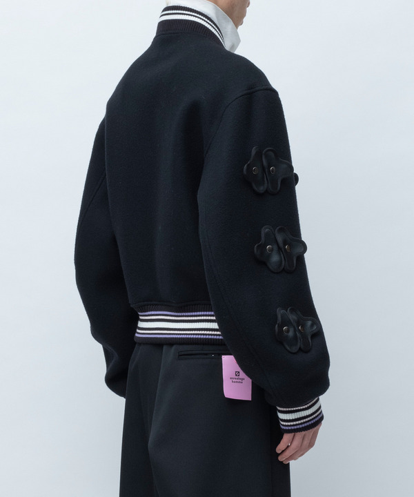 nori enomoto&times;anrealage homme STADIUM JUMPER 詳細画像 BLACK 3