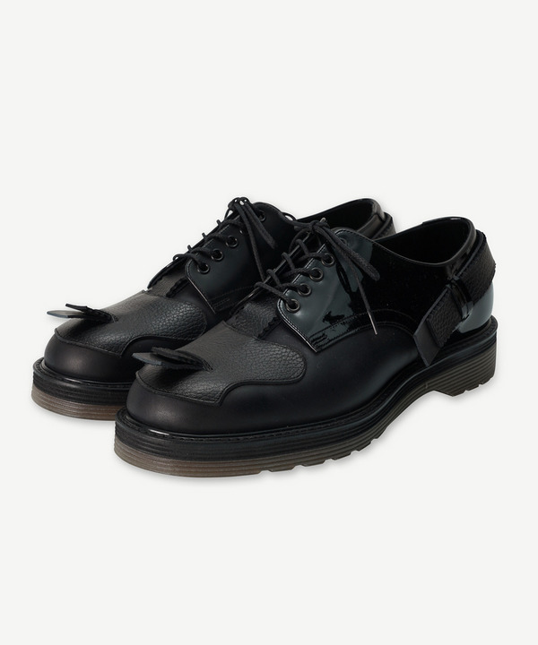 ANTI-COMBAT SHOES BY FOOT THE COACHER 詳細画像 BLACK 1