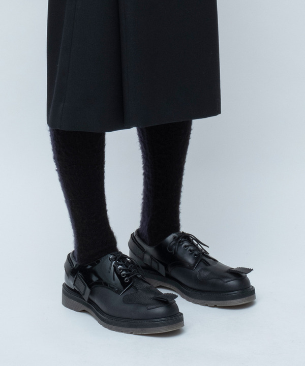 ANTI-COMBAT SHOES BY FOOT THE COACHER 詳細画像 BLACK 7