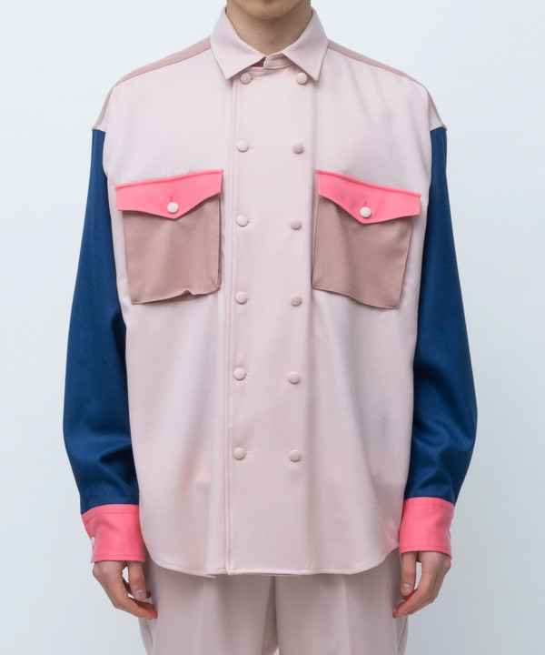 CRAZY PATTERNS WESTERN SHIRT 詳細画像 BLUE 3