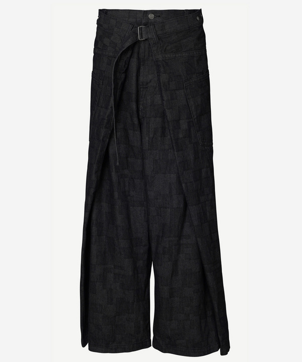 WRAP AZ DENIM WIDE PANTS 詳細画像 INDIGO 2