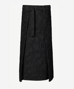 WRAP AZ DENIM SKIRT 詳細画像