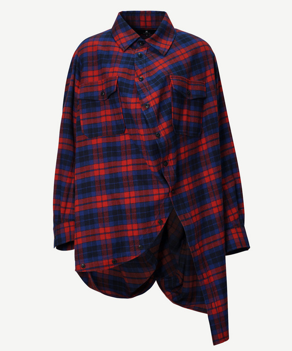 BALL CHECK SHIRT 詳細画像 BLACK 5