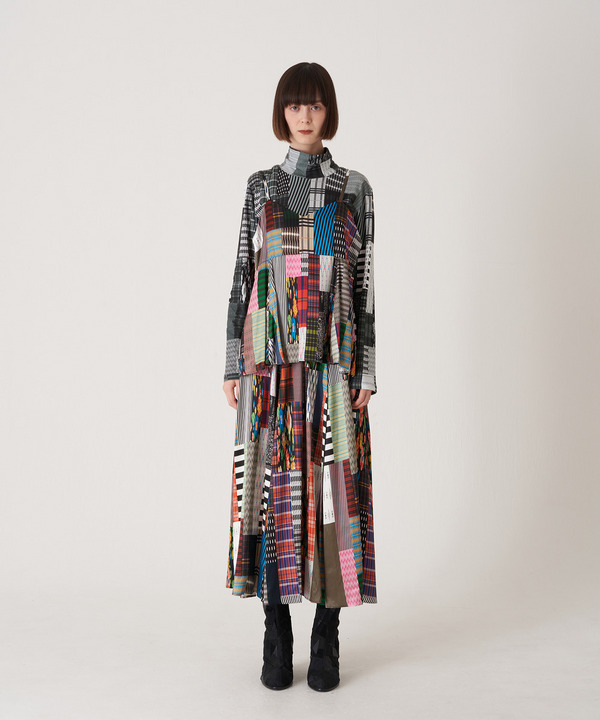 PATCHWORK PRINT SKIRT 詳細画像 COLORFUL 7