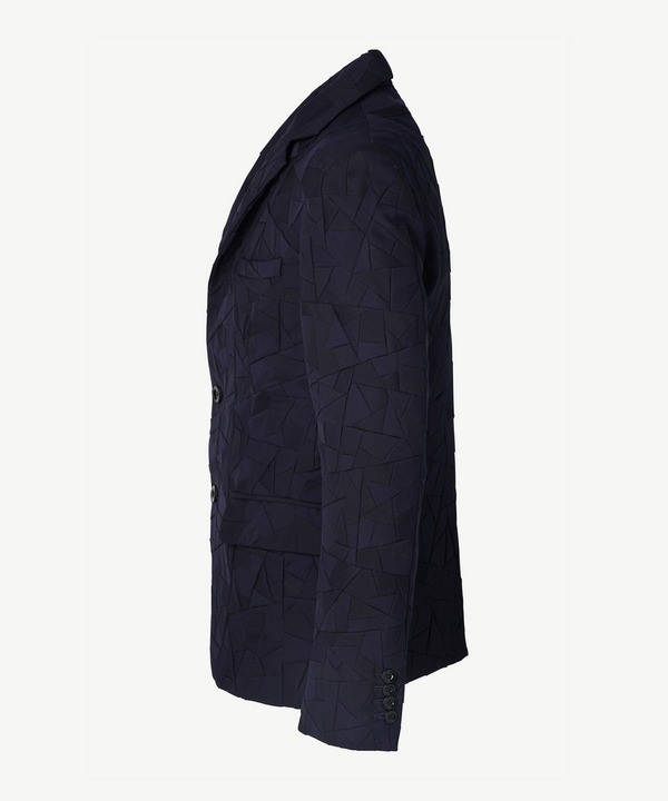 ORDER MADE PATCHWORK JACKET 詳細画像 NAVY 2
