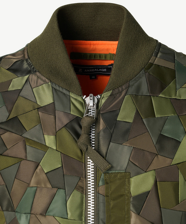 ORDER MADE PATCHWORK MA-1 詳細画像 KHAKI 4