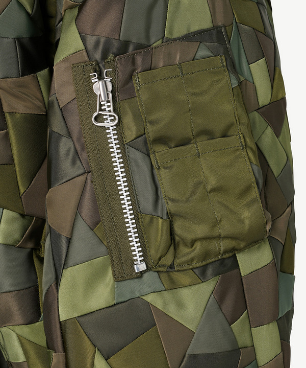 ORDER MADE PATCHWORK MA-1 詳細画像 KHAKI 5