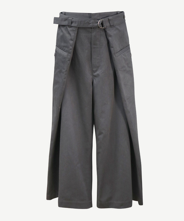 WRAP CHINO PANTS 詳細画像 WHITE 4