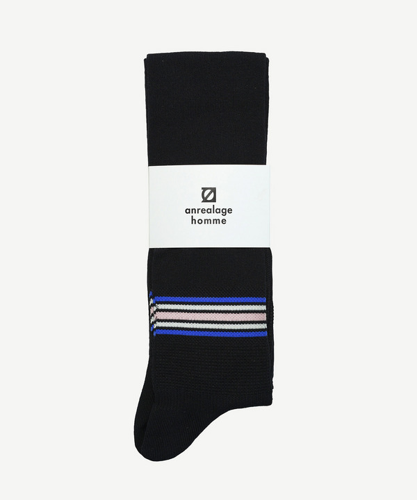 SOCCER LOGO SOCKS 詳細画像 BLACK 5