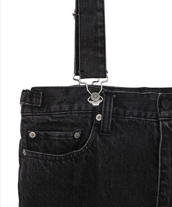 BUST DENIM PANTS 詳細画像 BLACK 5