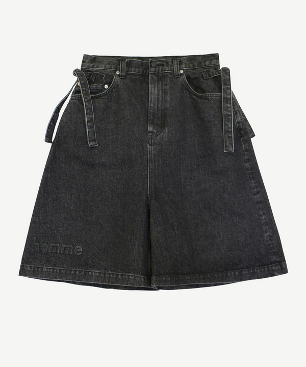 HAND DRAWING CROPPED DENIM PANTS 詳細画像 L.INDIGO 2