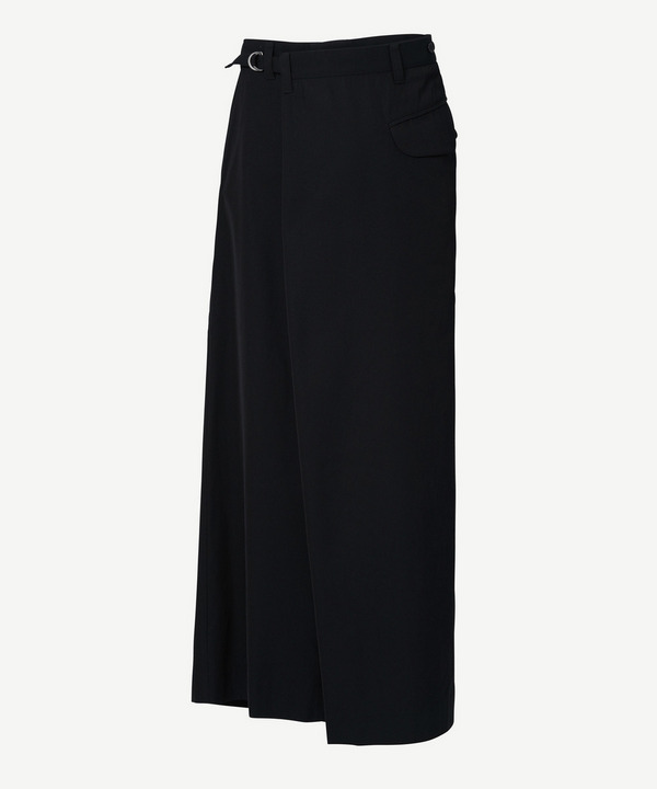 WRAP ASYMMETRY PANTS 詳細画像 BROWN 3