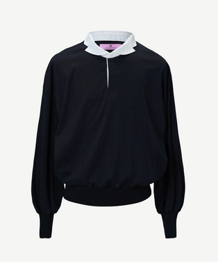 NOTCHED COLLAR POLO SHIRT 詳細画像