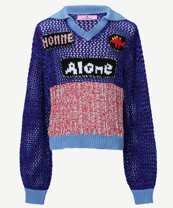 HAND KNIT WAPPEN SOCCER SHIRTS 詳細画像 L.BLUE 7
