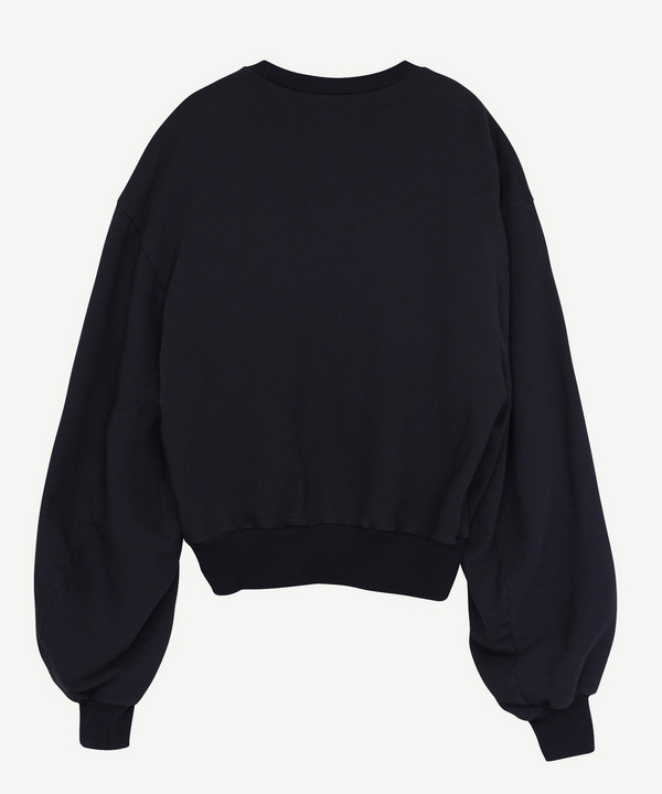 HOME ALONE EMBROIDERY SWEAT SHIRT 詳細画像 BLACK 4