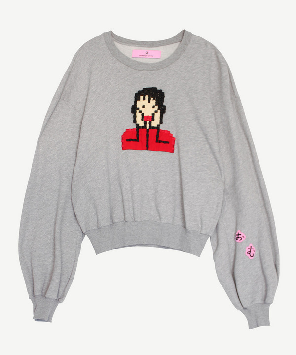 HOME ALONE EMBROIDERY SWEAT SHIRT 詳細画像 BLACK 5