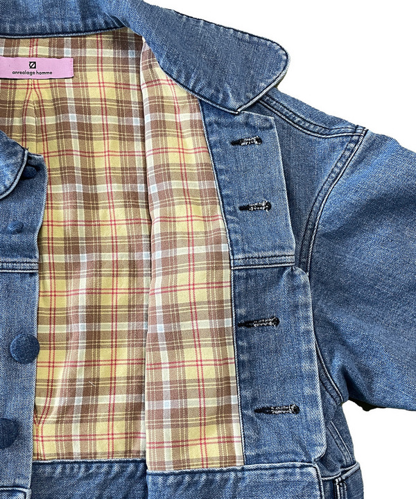 BEADS HAND DRAWING DENIM JACKET 詳細画像 L.INDIGO 5