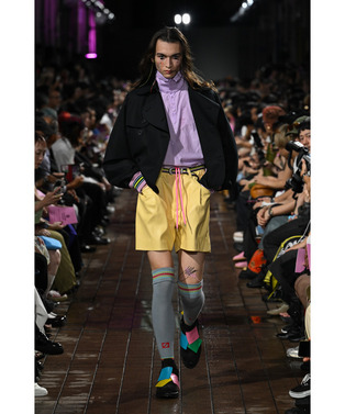 SHORT TRENCH RIB JACKET 詳細画像