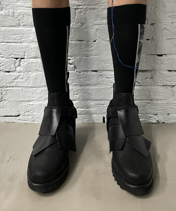 POST-IT RING BOOTS 詳細画像 BLACK 7