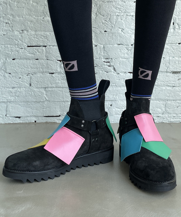 POST-IT RING BOOTS 詳細画像 BLACK 8