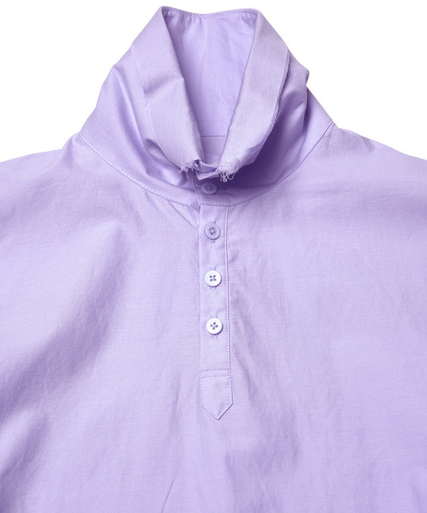 HIGH NECK LAYER SHIRT 詳細画像 SAX 6