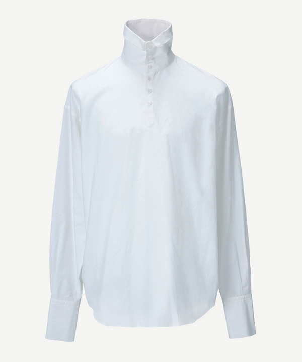 HIGH NECK LAYER SHIRT 詳細画像 BLACK 5