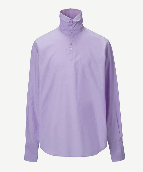 HIGH NECK LAYER SHIRT 詳細画像 BLACK 7