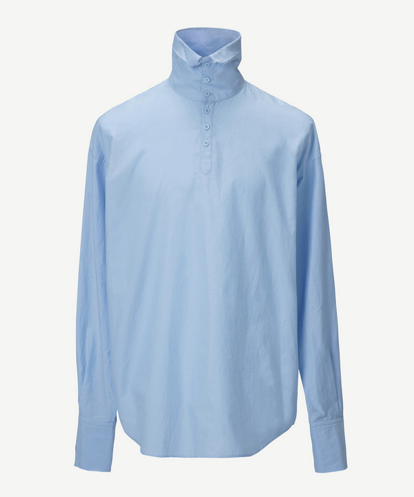 HIGH NECK LAYER SHIRT 詳細画像 BLACK 9
