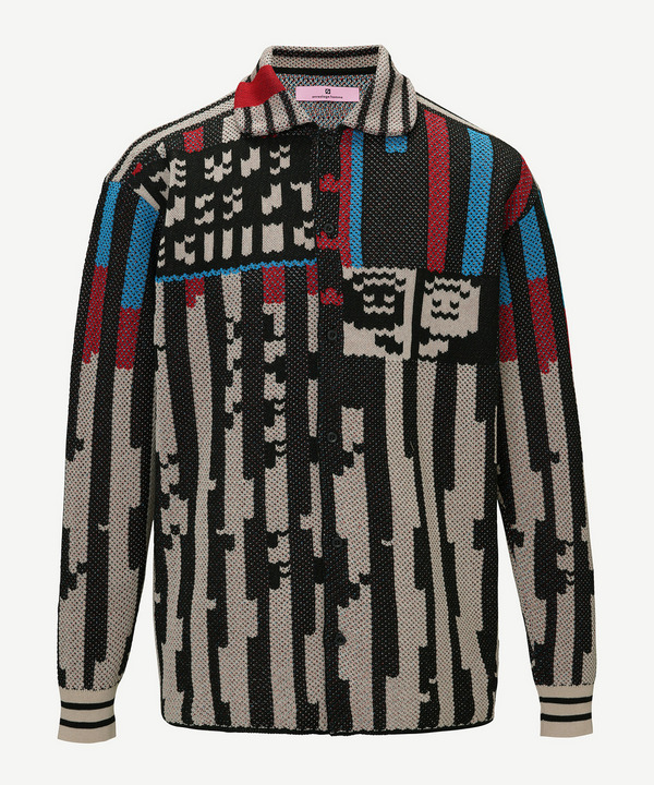 ANARCHY SHIRT KNIT 詳細画像 BLUE 3