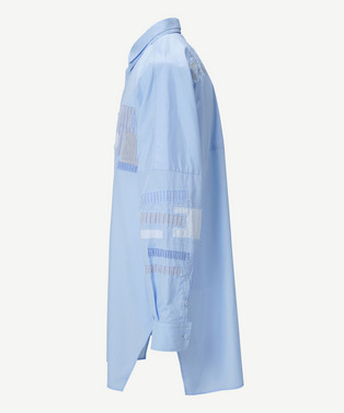 HOMME PATCHWORK LONG SHIRT 詳細画像