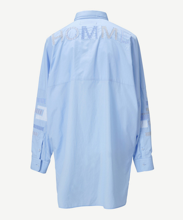 HOMME PATCHWORK LONG SHIRT 詳細画像 PINK 5