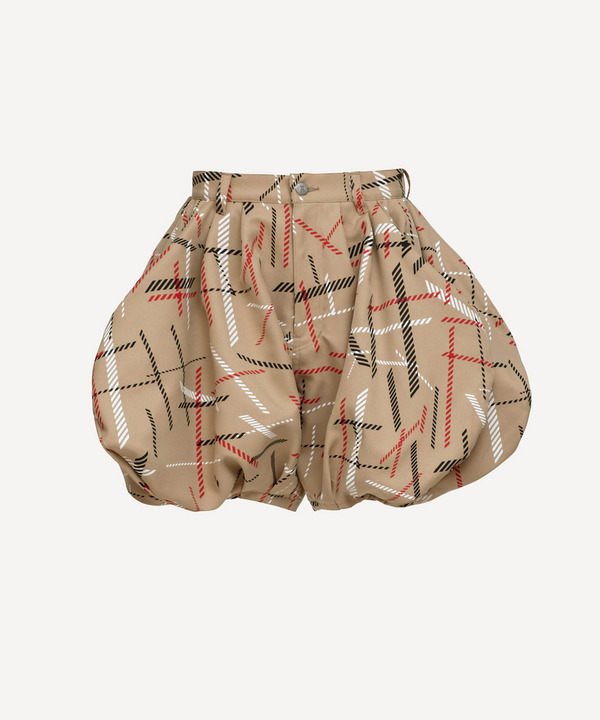 WIND BLOW CHECK SHORTS 詳細画像 BLACK 3