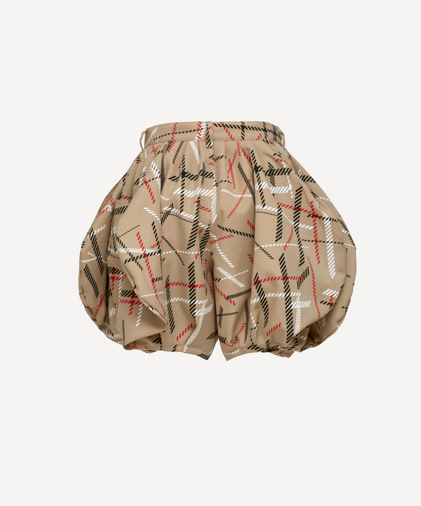 WIND BLOW CHECK SHORTS 詳細画像 BLACK 5