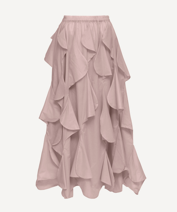 WIND FAN BUMP SKIRT 詳細画像 WHITE 2