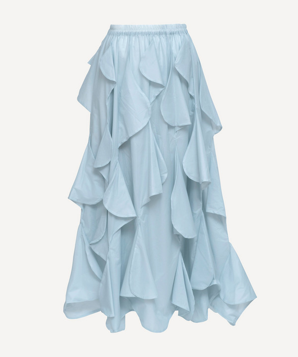 WIND FAN BUMP SKIRT 詳細画像 WHITE 3