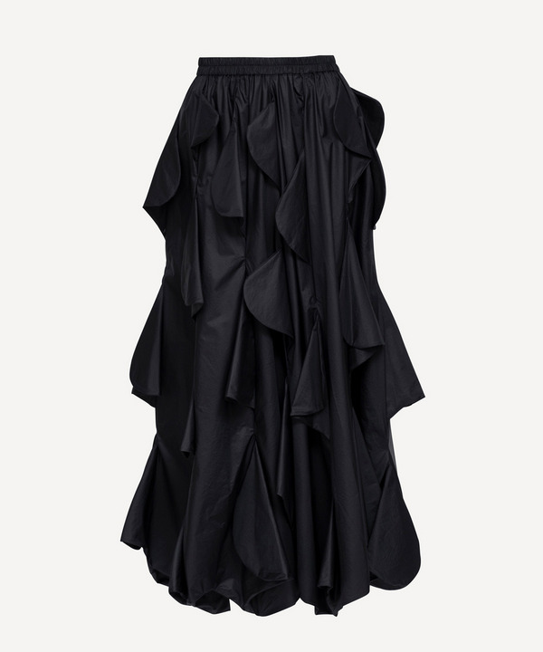 WIND FAN BUMP SKIRT 詳細画像 BLACK 1