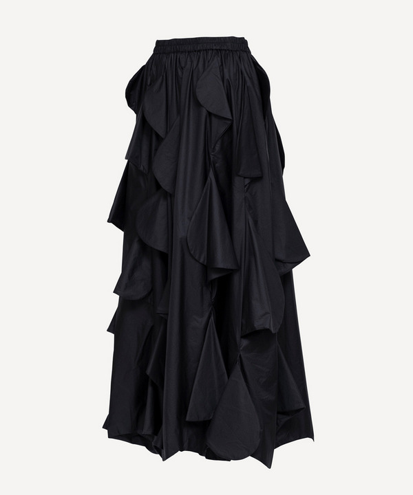 WIND FAN BUMP SKIRT 詳細画像 BLACK 2