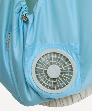 WIND FAN PANEL WINDBREAKER VEST 詳細画像
