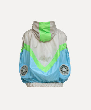 WIND FAN PANEL WINDBREAKER VEST 詳細画像