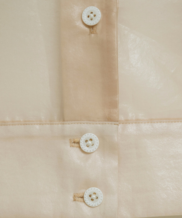 WINDPROOF ORGANDY BLOUSE 詳細画像 BEIGE 9