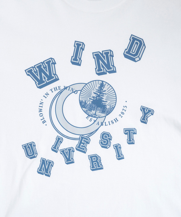 WIND BLOW COLLEDGE T-SHIRTS 詳細画像 WHITE 5