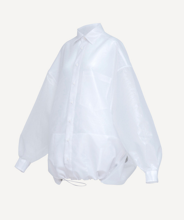 WINDPROOF ORGANDY SHIRTS 詳細画像 WHITE 2