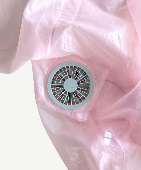 WINDPROOF ORGANDY SHIRTS 詳細画像 WHITE 8