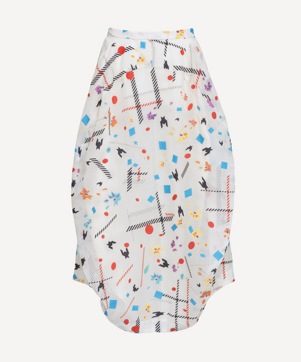 WIND BLOW MULTI BALL SKIRT 詳細画像 WHITE 1