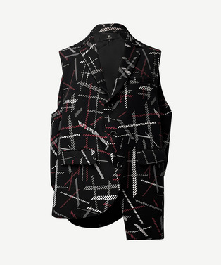 WIND BLOW CHECK BALL JACKET VEST 詳細画像