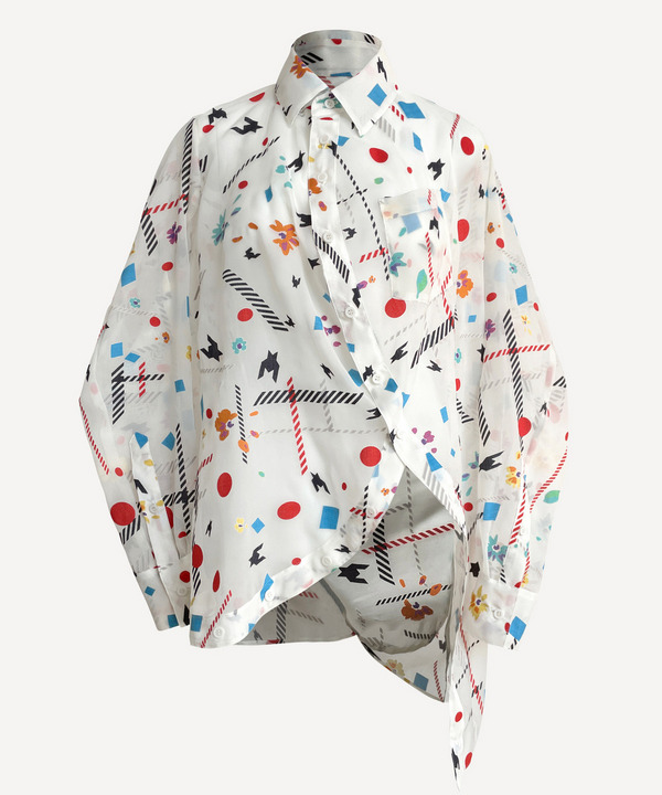 WIND BLOW MULTI BALL SHIRTS 詳細画像 WHITE 1