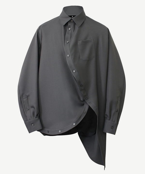 BALL POLYESTER SHIRT 詳細画像 SAX 6