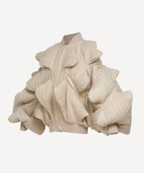 TWEED BUMP BLOUSON 詳細画像 BEIGE 2